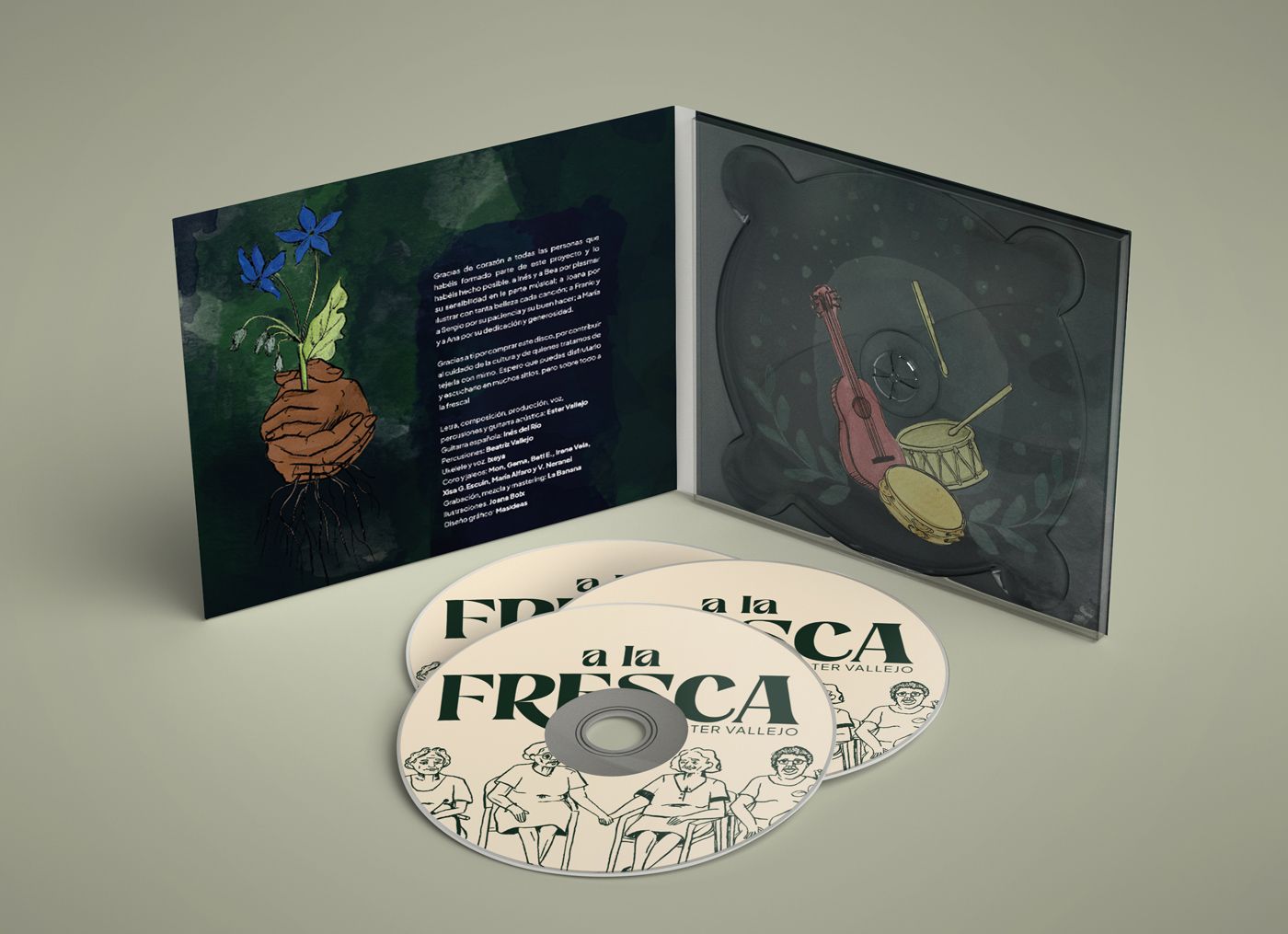 digipack diseno cd