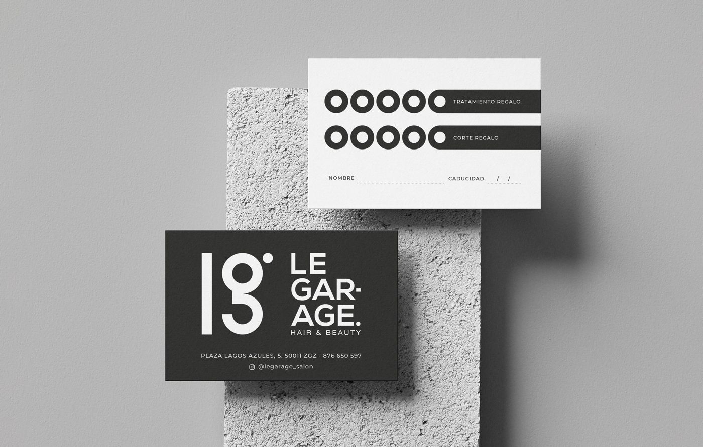 le garage tarjetas