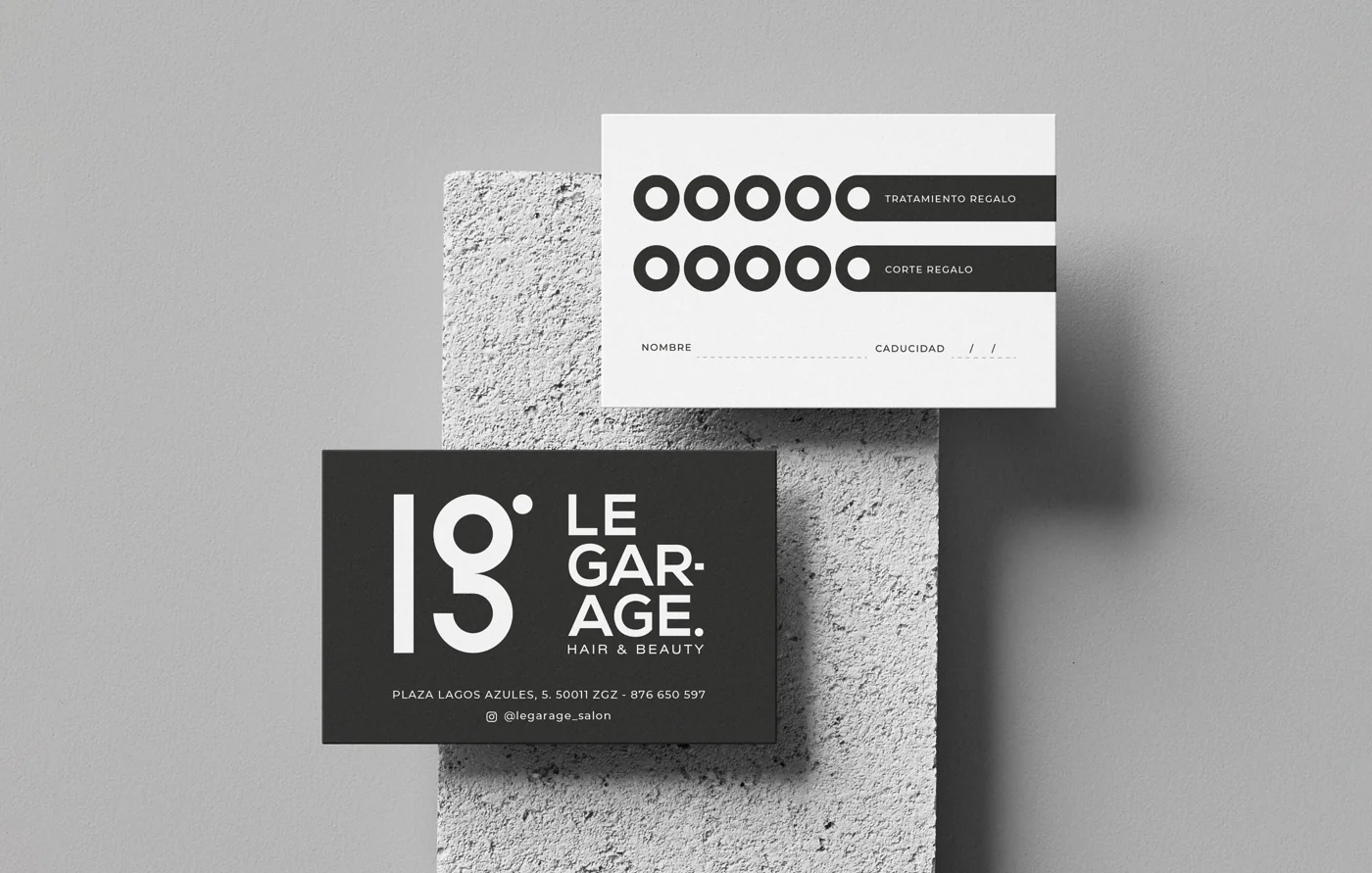 le garage tarjetas