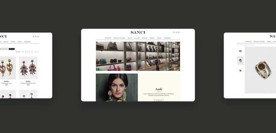 Diseño tienda sanci zaragoza