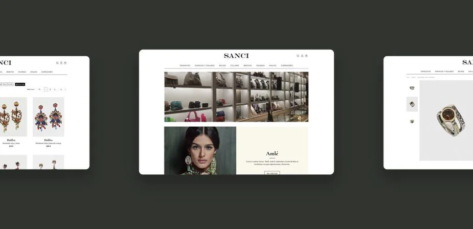 Diseño tienda sanci zaragoza