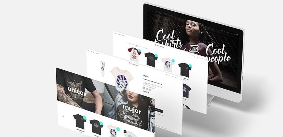 Diseño tienda online para marca de ropa